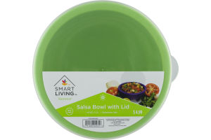Smart Living Summer Salsa Bowl with Lid