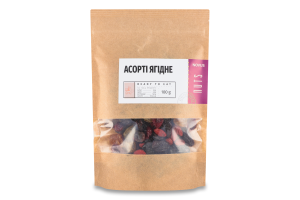 Ассорти ягодное Novus д/п 100г