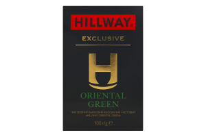 Чай зелений байховий листовий Oriental Green Hillway к/у 100г