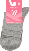 Шкарпетки жіночі MovementStandard №MS M0103S 000 36-38 сірий