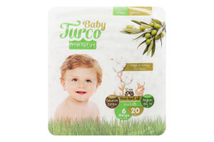 Підгузки Baby Turco XL 6 16-25кг