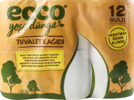 Папір туалетний Ecco Green World