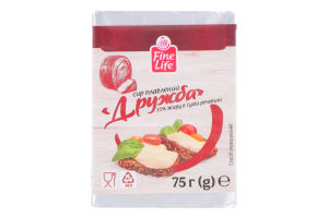 Сыр плавленый 35% Дружба Fine Life м/у 75г