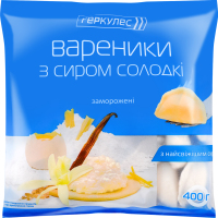 Вареники с творогом сладкие Геркулес м/у 400г