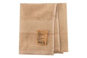 Рушник бежевий махровий 40*70см 400г/м2 GM Textile