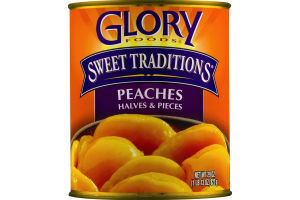Glory Foods Sweet Traditions Peaches Halves & Pieces
