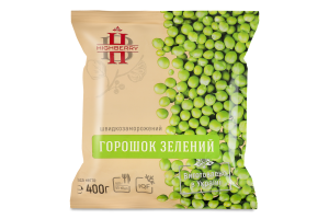 Горошек зеленый быстрозамороженный Highberry м/у 400г