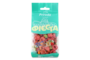 Корм дополнительный для грызунов Гранулят овощной Фиеста Priroda м/у 100г