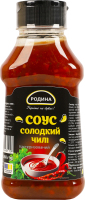 Соус пастеризованный Сладкий чили Родина п/бут 360г
