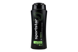 Шампунь та гель д/душу Свіжість д/чоловіків 400мл Спортстар