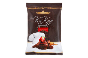 Какао-порошок темний алкалізований 80г Royal Lubart