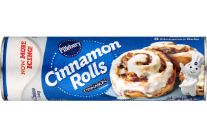 Pillsbury Cinnamon Rolls Cream Cheese Icing - 8 CT