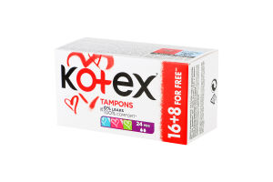 Тампон Kotex Ultra Sorb Silky Cover mini 16шт
