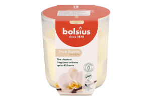 Свічка Bolsius Ваніль у склі 97/85мм