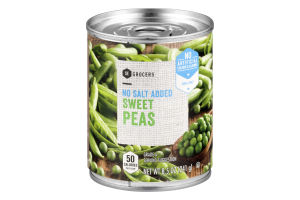 SE Grocers No Salt Added Sweet Peas