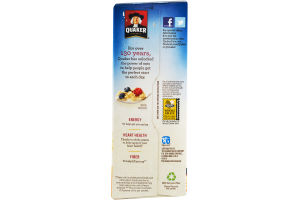 Quaker Instant Oatmeal Lower Sugar Strawberries & Cream / Peaches & Cream - 10 CT