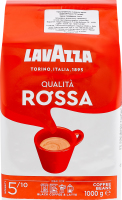 Кава натуральна смажена в зернах Qualita Rossa Lavazza м/у 1кг