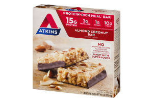 Atkins Almond Coconut Bar - 5 CT