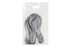 Набір кульок латексних срібні 3шт 1111-5539 Весела витівка