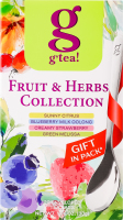 Набір чаїв G'tea! Fruit&Herbs collection 4 види