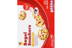 Ahold Bagel Snackers Three Cheese - 40 CT