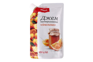 Джем пастеризованный Апельсин Marka Promo д/п 250г