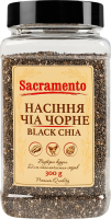 Насіння чіа чорне Sacramento п/б 300г