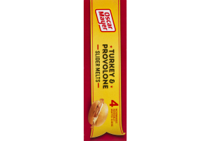 Oscar Mayer Slider Melts Turkey & Provolone - 4 CT