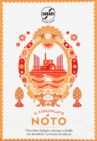 Шоколад чорний Sabadi мигдаль-цедра апельсина орг