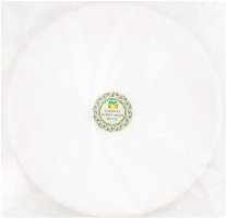 Тарілка паперова біла 230мм 20шт Уніпак