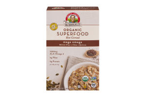 Dr. McDougall's Organic Superfood Hot Cereal Mega Omega Packets - 4 CT