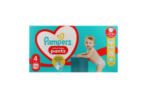 Трусики-подгузники для детей 9-15кг 4 Pants Pampers 108шт