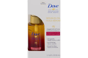 Dove Advanced Hair Series Serum-In-Oil Regenerative Nourishment