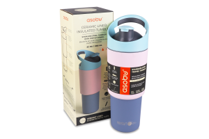 Термопляшка Asobu Cosmic рожева 1л