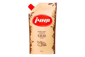 Молоко сгущенное 7.5% с сахаром и какао Ічня д/п 300г