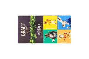 Чай Graff Зелений Асорті смаків 20*1,8г 36г