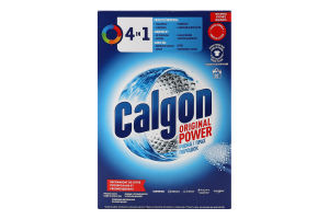 Средство для защиты стиральной машины порошкообразное 4в1 Original Power Calgon 1кг