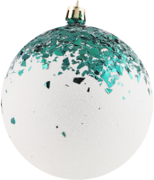 Прикраса ялинкова Куля Бите Скло 100мм 31373