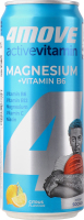 Напій безалкогольний газований зі смаком грейпфрута та лайма Magnesium + Vitamin B6 Activevitamin 4Move з/б 330мл