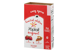 Yoplait Original Low Fat Yogurt Strawberry & Pumpkin Pie - 8 CT