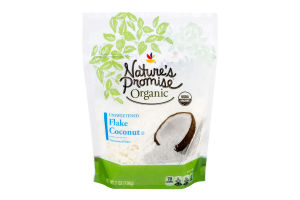 Nature's Promise Organic Flake Coconut Unsweetened