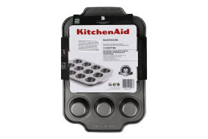 Форма д/випічки кексів KitchenAid кругла на 12шт