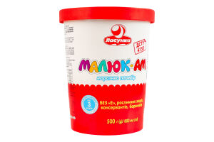 Мороженое 15% пломбир Малыш-Ам Ласунка ведро 500г