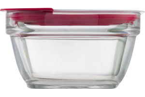 Rubbermaid Glass Container With Lid 4 Cups