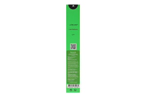 Щітка зубна м'якої жорсткості лаймова з чорним матовим ковпачком Lime Radiance Slim Apriori 1шт