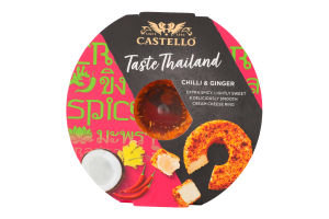 Крем-сыр 65% Chilli&Ginger Taste Thailand Castello к/у 125г