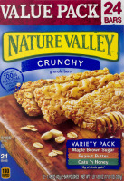 Nature Valley Crunchy Granola Bars Variety Pack - 24 CT