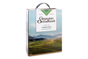Вино Georgian Ornament Alazani Valley белое п/слад