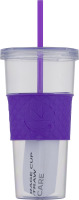 Smart Living 24oz Ice Beverage Cup with Straw