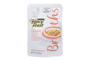 Purina Fancy Feast Classic with Wild Salmon & Vegetables Gourmet Cat Complement